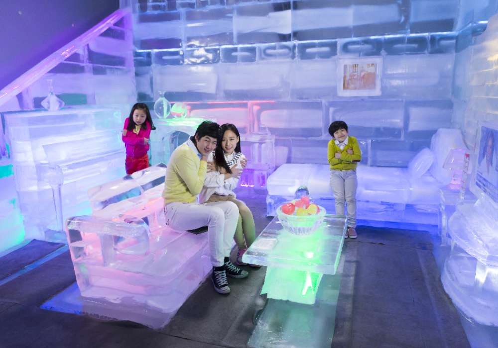 Ice museum - bảo tàng băng