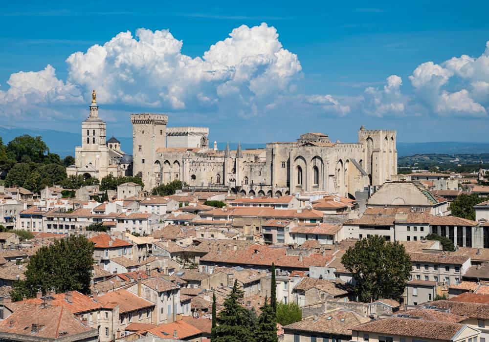 thành phố cổ Avignon