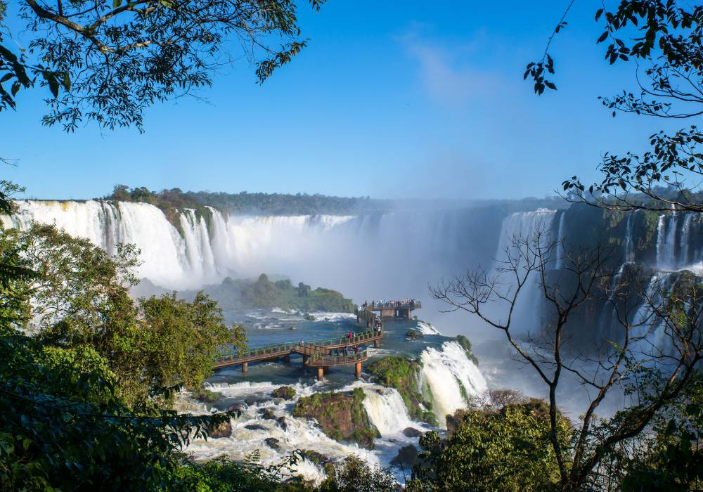 Quần thể thác lớn Iguazu – Nằm bên phía Brazil