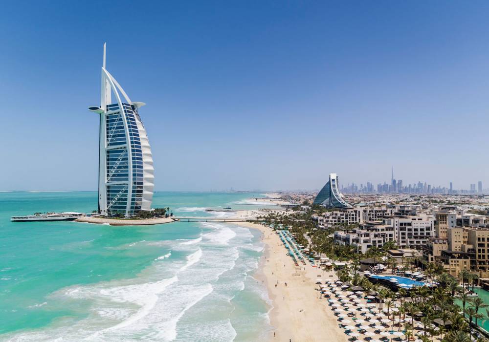 bãi biển Dubai