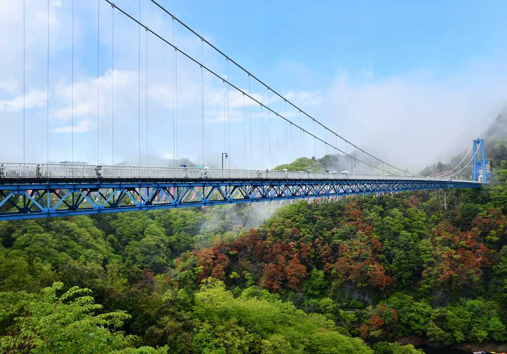 cây cầu treo Ryujin