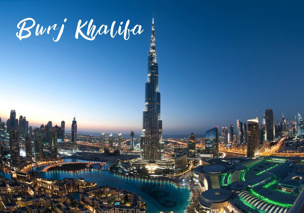 Điểm tham quan tại Dubai tháp burj Khalifa