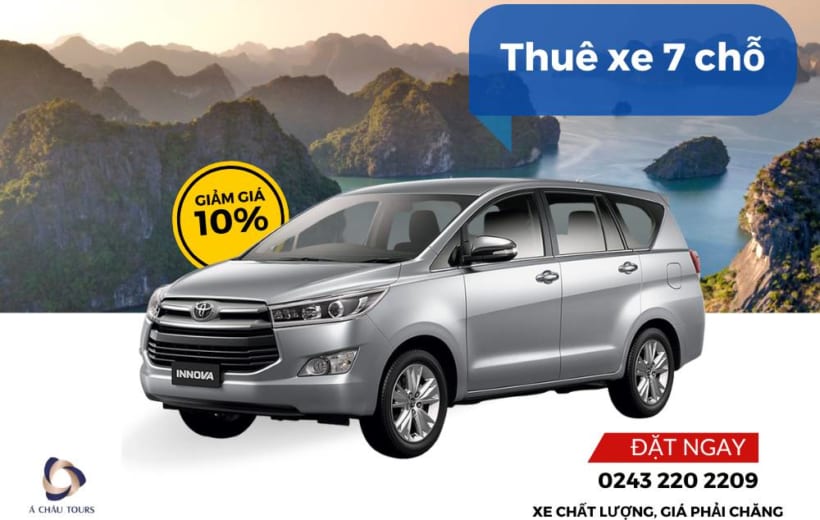 Thuê xe du lịch 7 chỗ