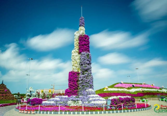 vườn hoa kỳ diệu Dubai